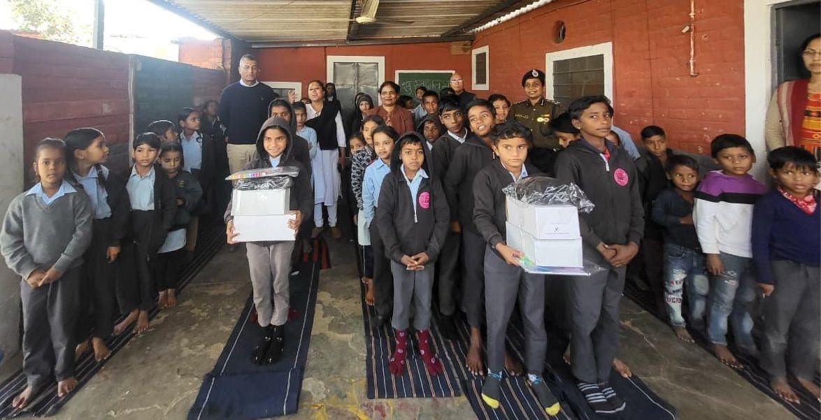 Rajasthan DG Prisons Joins PAAR’s 5th Annual Winter Drive for Children at Sanganer Open Prison