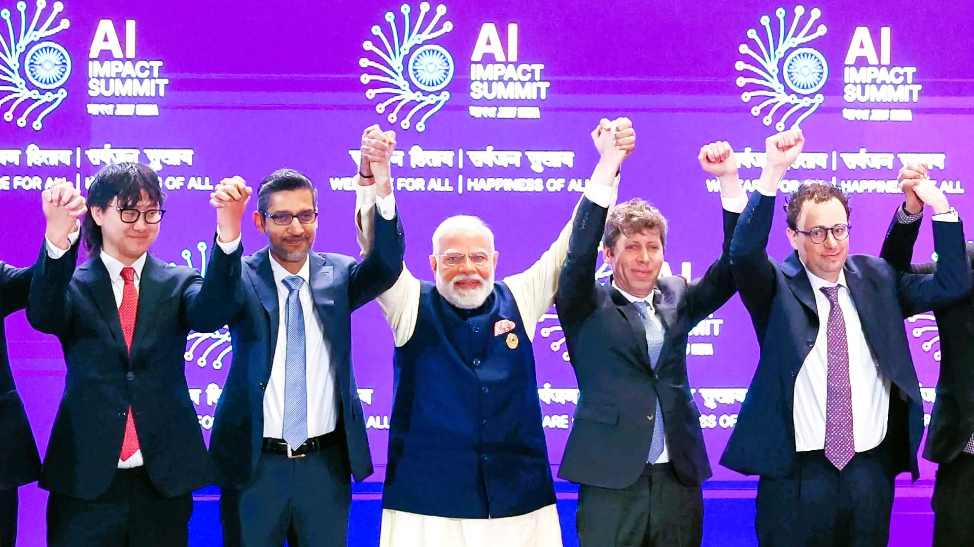 Sundar Pichai Says AI Is the ‘Biggest Platform Shift’ of Our Lifetime at India AI Impact Summit