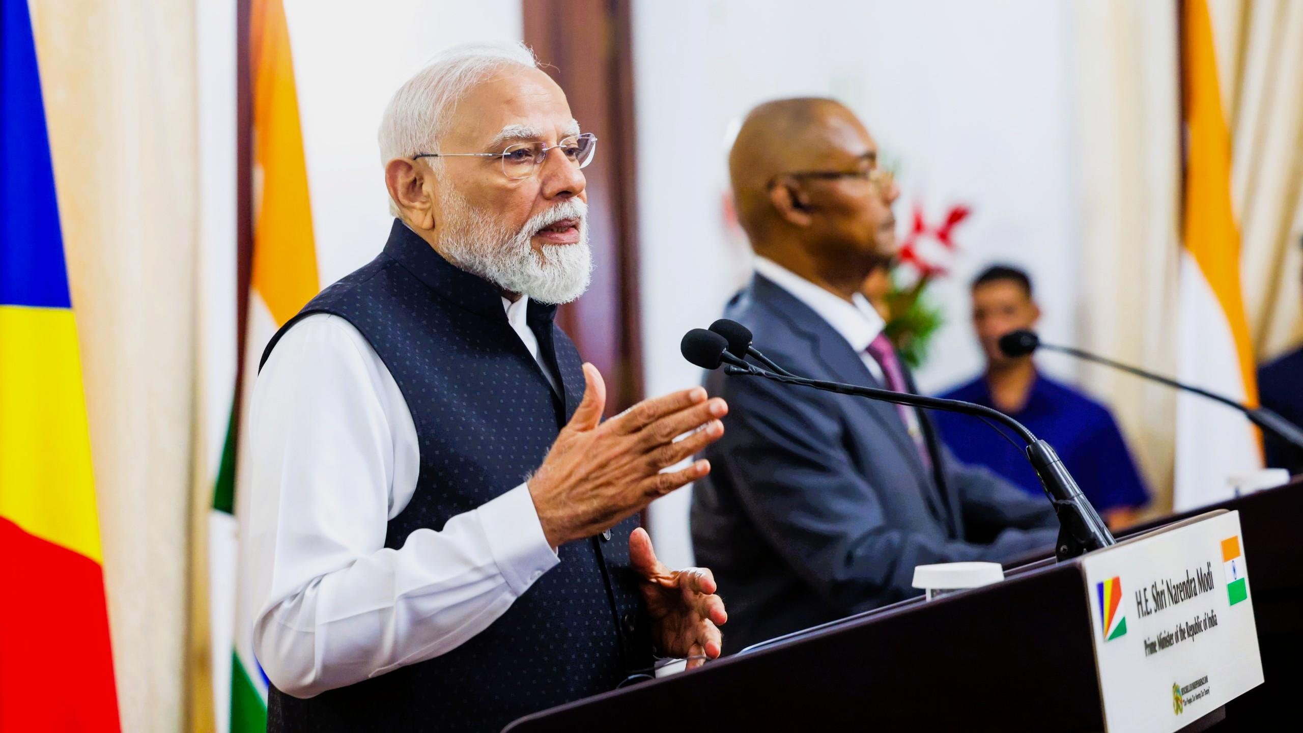 PM Modi Calls for Making Indian Ocean an ‘Ocean of Opportunity’ During Seychelles Visit