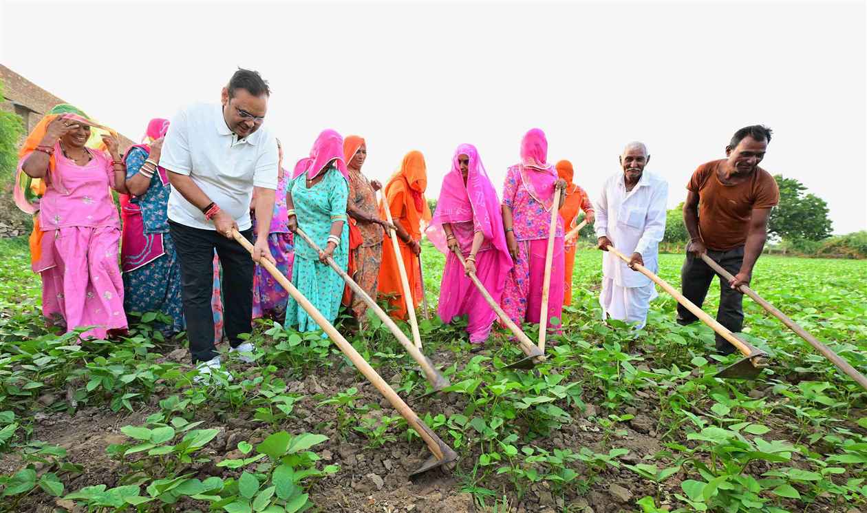 Rajasthan CM Bhajanlal Sharma Pushes for Natural Farming, Announces Key Development Projects in Nagaur