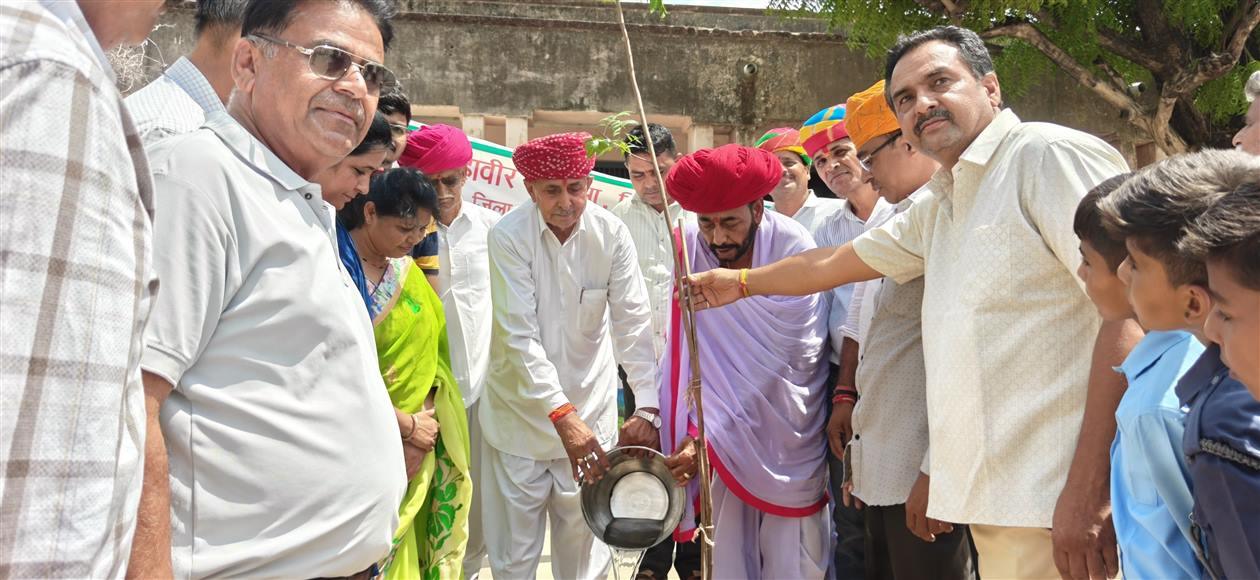 Sirohi Hosts Massive Ek Ped Maa Ke Naam Plantation Drive