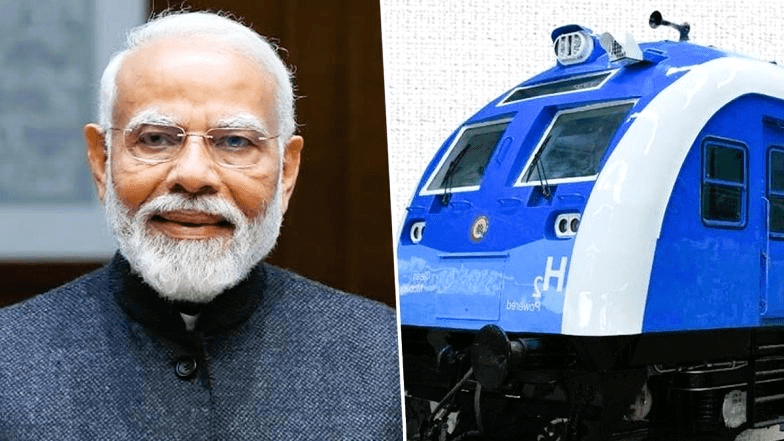 PM Modi to Launch Key Development Projects, Flag Off India’s First Hydrogen Train During Haryana Visit on July 17